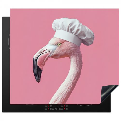Protezione piano induzione - Flamenco - Rosa - Gorro de cocinero - Ave