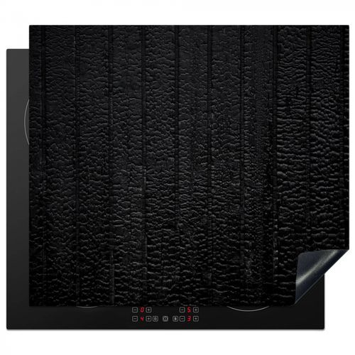Protezione piano induzione - Legno nero invecchiato