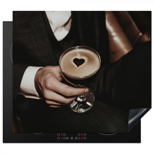 Protezione piano induzione - Cuore - Cocktail - Espresso Martini - Mano