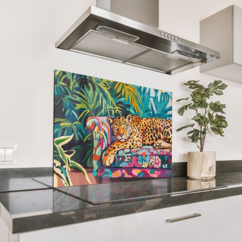Parafango in alluminio - Leopardo - Colorato - Tropicale