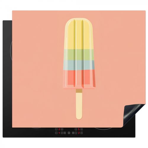 Protezione piano induzione - Gelato all'acqua - Toni pastello - Minimalista