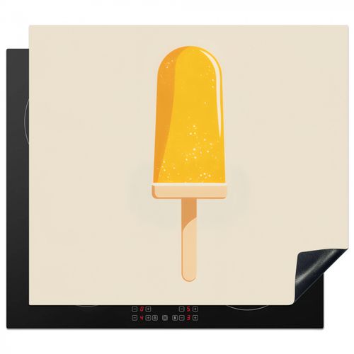 Protezione piano induzione - Gelato all'arancia - stecco - acqua