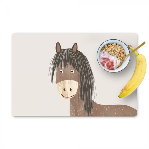Tovagliette - Cavallo - Animale - Colori pastello - Cavalli