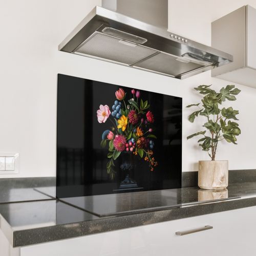Parafango in alluminio - Fiori - Allegro - Vaso