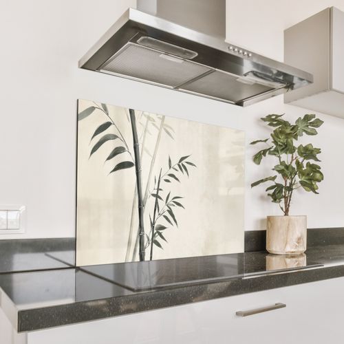 Parafango in alluminio - Japandi - Bambù - Beige
