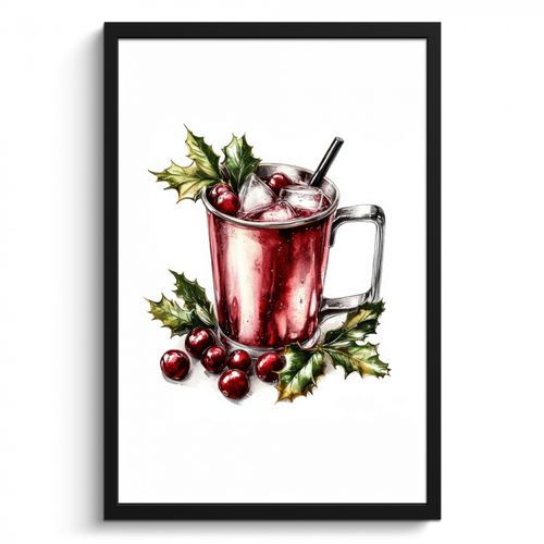 KitchenYeah - Cucina - Cornice per foto - Bevanda - Inverno - Cocktail - Rosso
