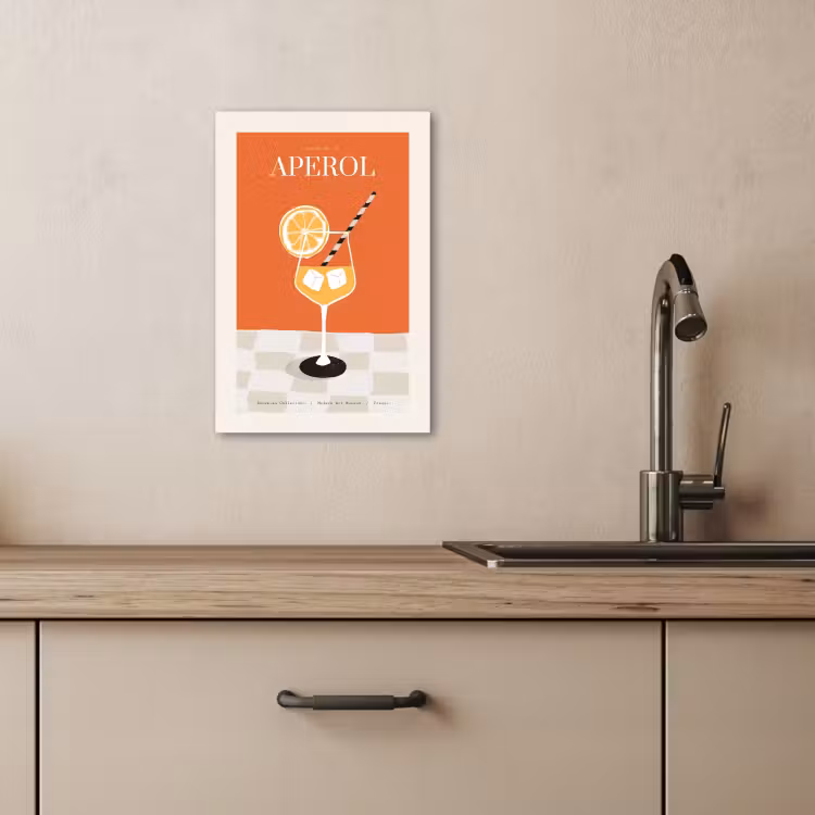 Dipinti su tela - Cocktail d'arte moderna — 3