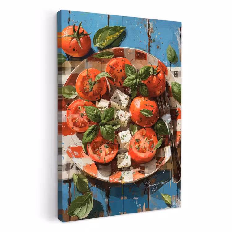 Dipinti su tela - Caprese su tela — 1