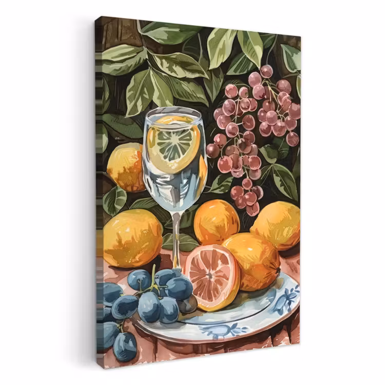 Dipinti su tela - Rinfresco estivo — 1