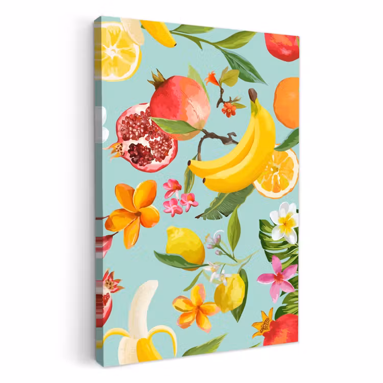 Dipinti su tela - Abbondanza tropicale — 1