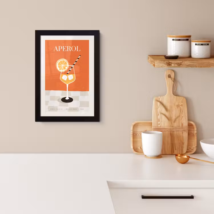 KitchenYeah - Cucina - Cornice per foto - Cocktail d'arte moderna — 2
