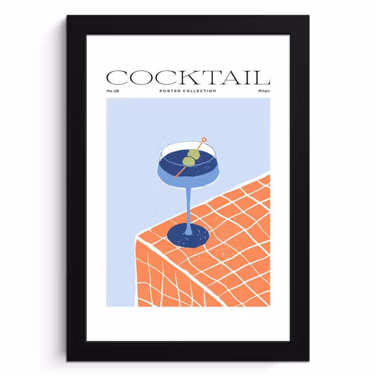 KitchenYeah - Cucina - Cornice per foto - Mixologia minimalista — 1