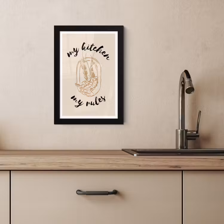 KitchenYeah - Cucina - Cornice per foto - Comandamenti dei gamberi — 4