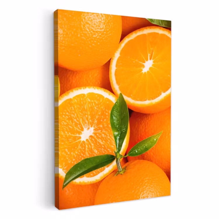 Dipinti su tela - Raggi di sole arancioni — 1