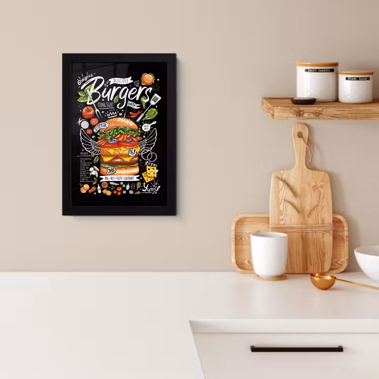 KitchenYeah - Cucina - Cornice per foto - Banchetto di hamburger — 3