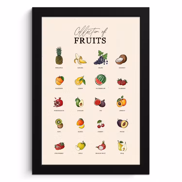 KitchenYeah - Cucina - Cornice per foto - Frutta - Cibo - Cucina — 1