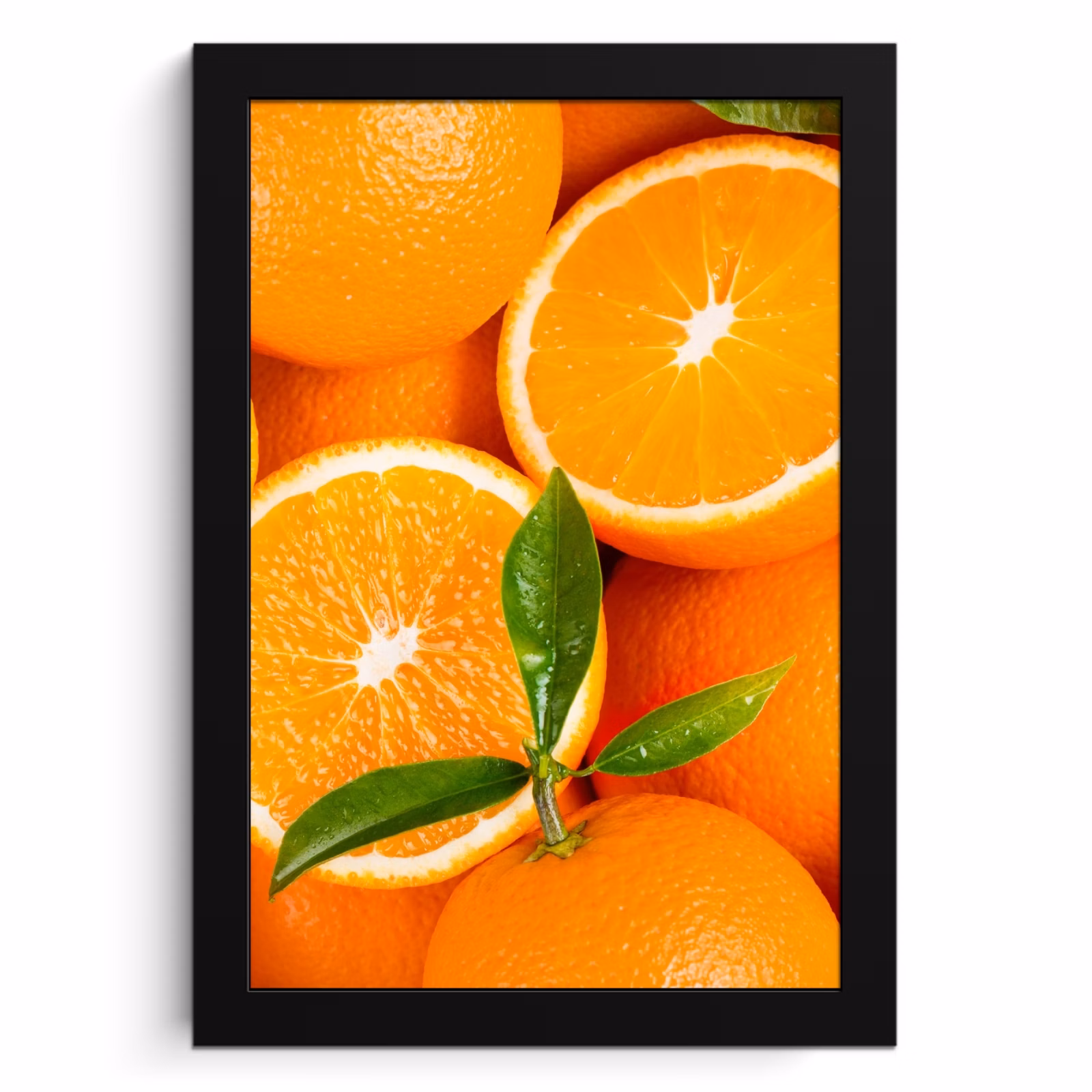 KitchenYeah - Cucina - Cornice per foto - Raggi di sole arancioni — 1