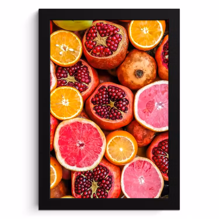 KitchenYeah - Cucina - Cornice per foto - Mosaico di agrumi e melograno — 1