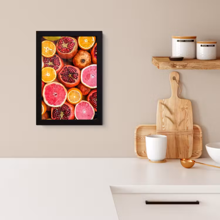 KitchenYeah - Cucina - Cornice per foto - Mosaico di agrumi e melograno — 3