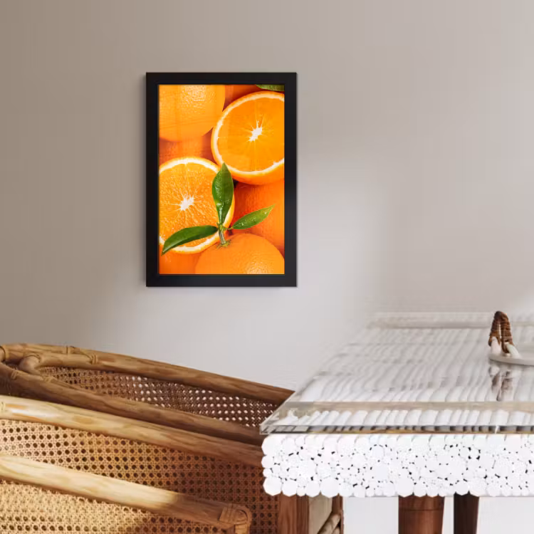 KitchenYeah - Cucina - Cornice per foto - Raggi di sole arancioni — 3