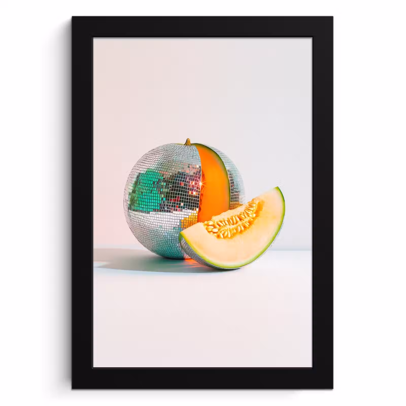 KitchenYeah - Cucina - Cornice per foto - Disco - Discoball - Melone - Pastello — 1
