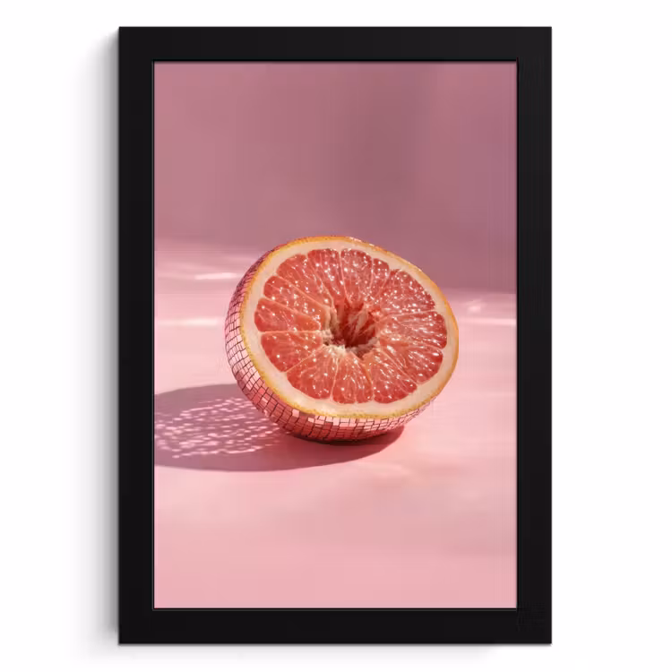 KitchenYeah - Cucina - Cornice per foto - Pompelmo - Rosa - Disco - Lucido — 1