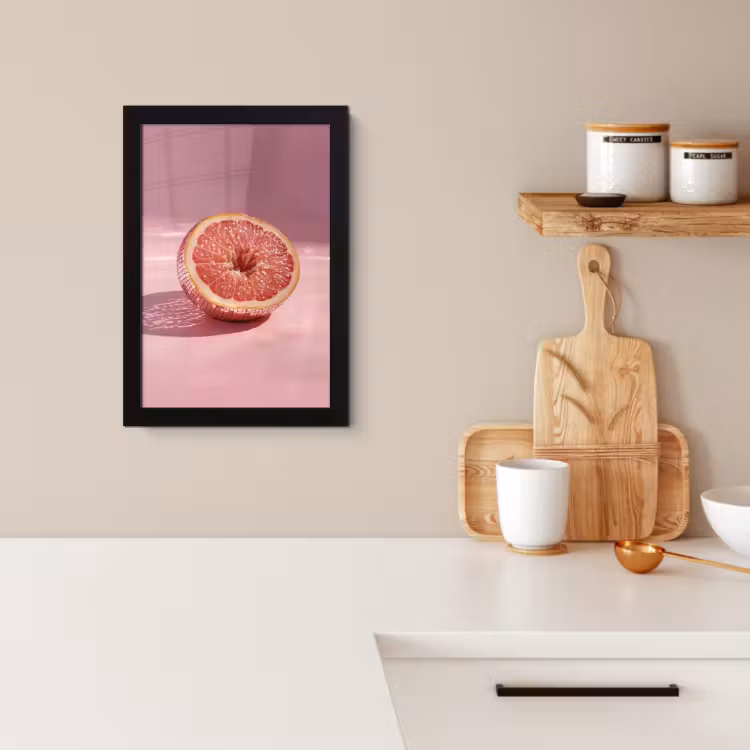 KitchenYeah - Cucina - Cornice per foto - Pompelmo - Rosa - Disco - Lucido — 2
