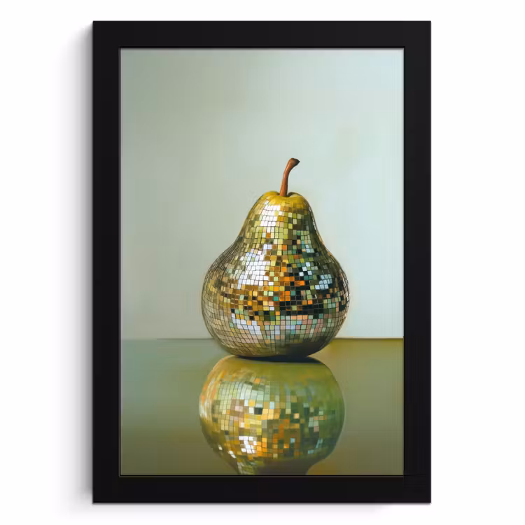 KitchenYeah - Cucina - Cornice per foto - Frutta - Discoteca - Arte - Glitter — 1