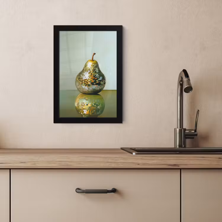 KitchenYeah - Cucina - Cornice per foto - Frutta - Discoteca - Arte - Glitter — 2
