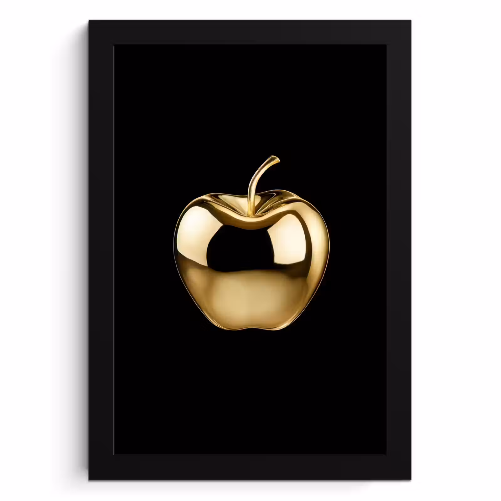 KitchenYeah - Cucina - Cornice per foto - Mela - Oro - Cromo - Nero — 1