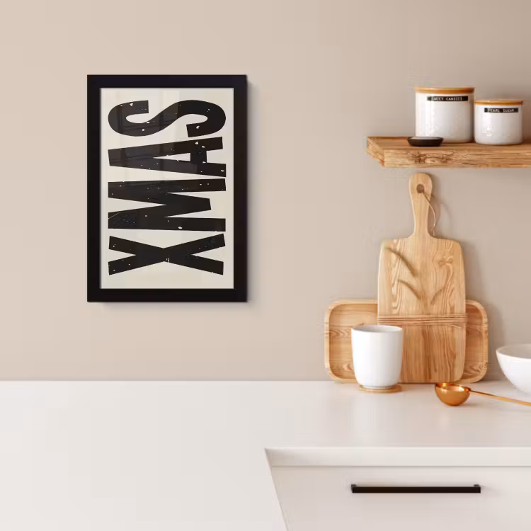 KitchenYeah - Cucina - Cornice per foto - Natale - Natale - Japandi - Beige — 2