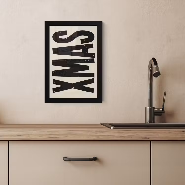 KitchenYeah - Cucina - Cornice per foto - Natale - Natale - Japandi - Beige — 4