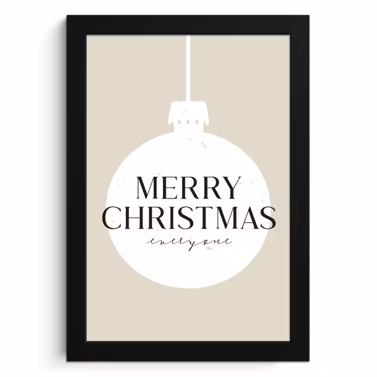 KitchenYeah - Cucina - Cornice per foto - Natale - Stelle di Natale - Japandi - Stelle bianche — 1