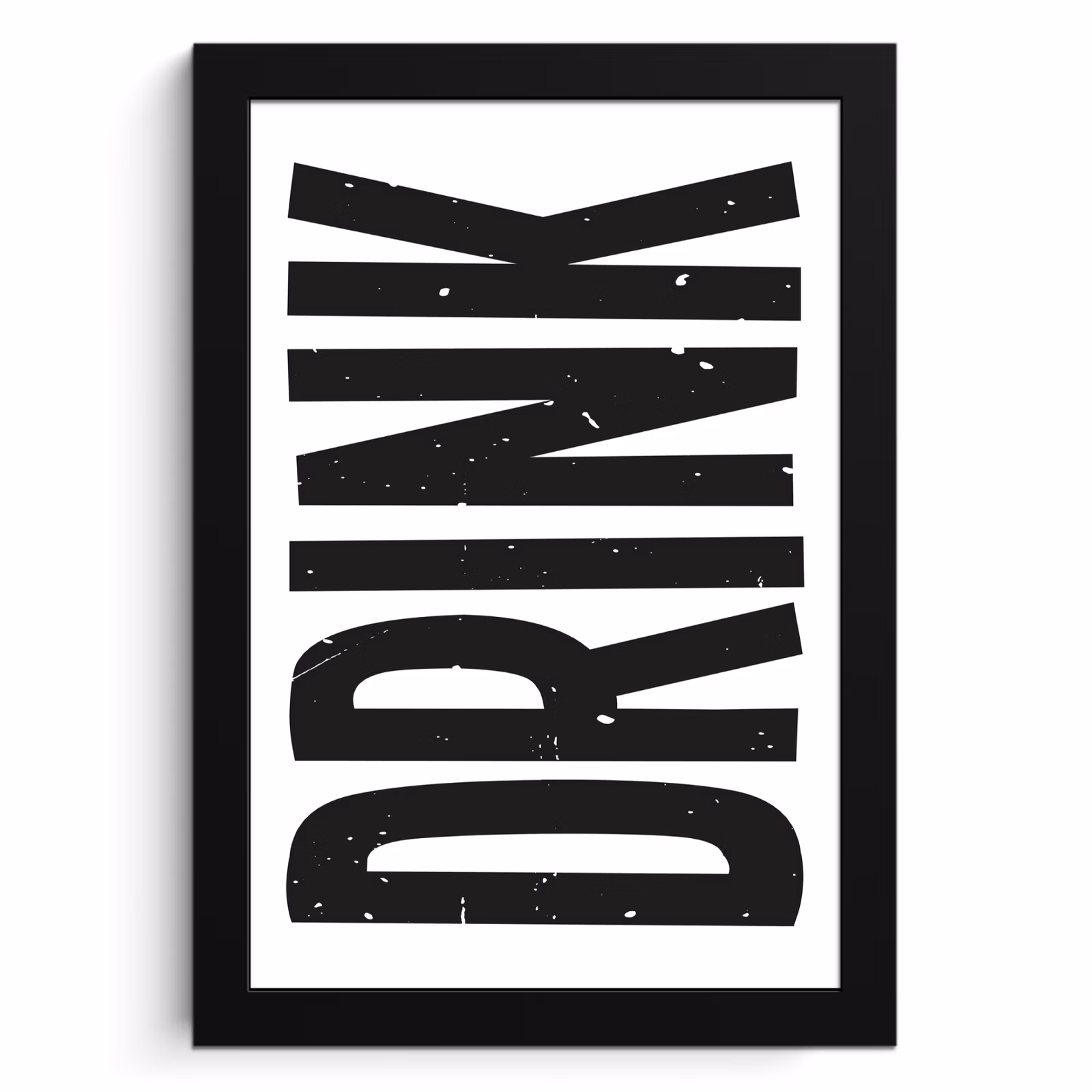 KitchenYeah - Cucina - Cornice per foto - Bevanda - Nero - Bianco - Decorazione — 1