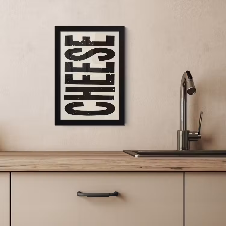KitchenYeah - Cucina - Cornice per foto - Formaggio - Decorazione - Beige - Formaggio — 3
