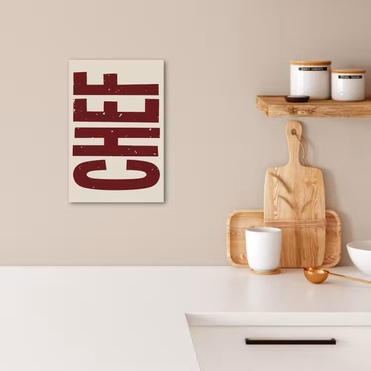 Dipinti su tela - Chef - Rosso - Giapponese - Vintage — 2