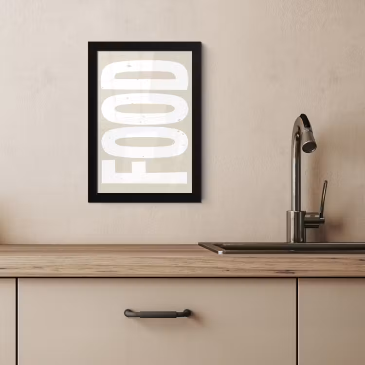 KitchenYeah - Cucina - Cornice per foto - Cibo - Cibo - Decorazione - Japandi — 2