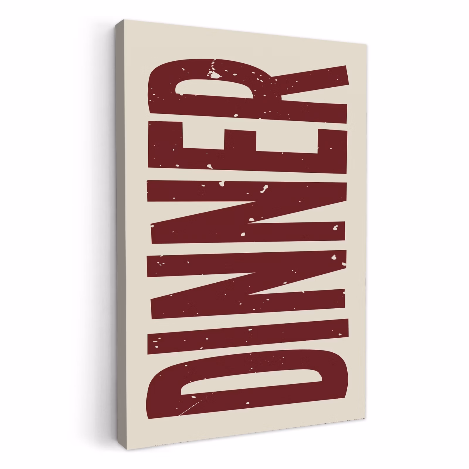 Dipinti su tela - Cibo - Decorazione - Rosso - Vintage — 1