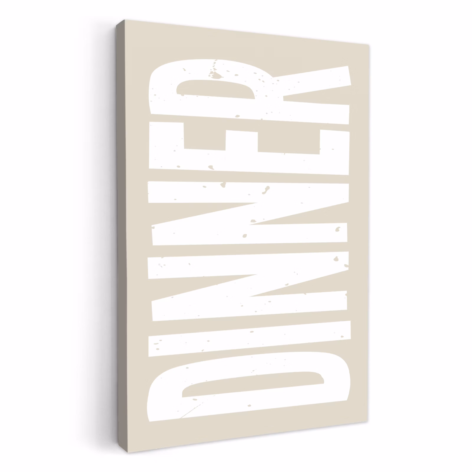 Dipinti su tela - Vintage - Beige - Japandi - Bianco — 1