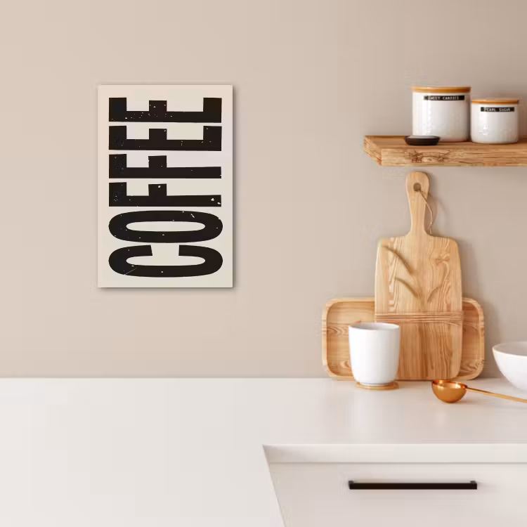 Dipinti su tela - Giappone - Caffè - Decorazione - Vintage — 2