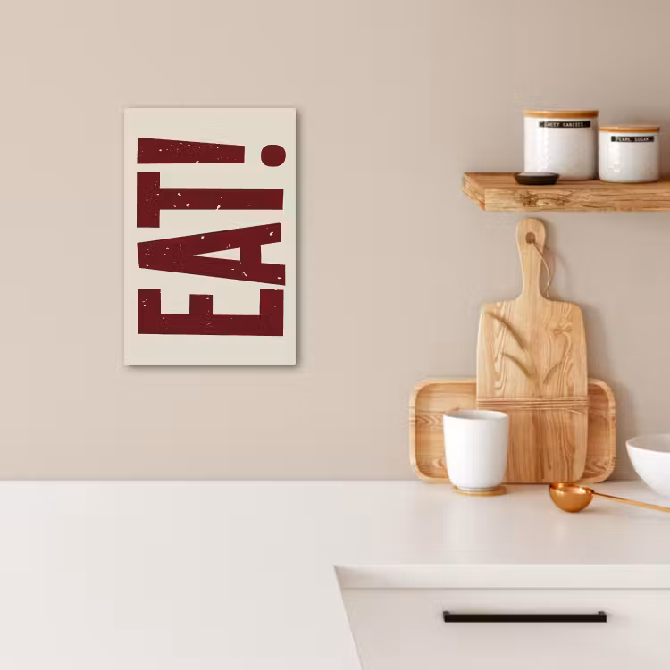 Dipinti su tela - Rosso - Cibo - Vintage - Decorazione — 3