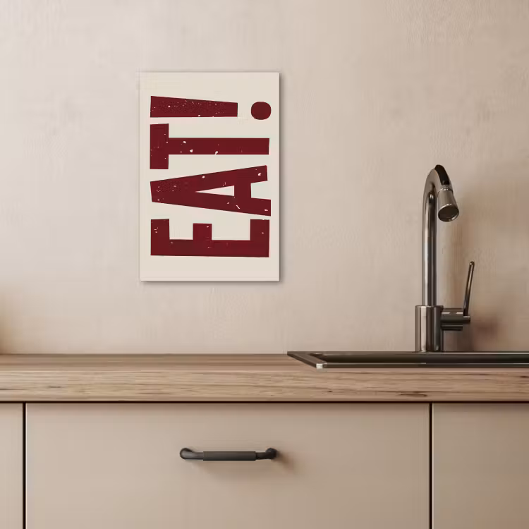 Dipinti su tela - Rosso - Cibo - Vintage - Decorazione — 4