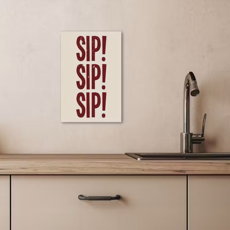 Dipinti su tela - Giappone - Vintage - Decorazione - Rosso — 2