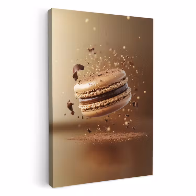 Dipinti su tela - Cioccolato - Macaron - Cibo - Caramelle — 1