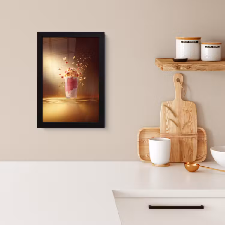 KitchenYeah - Cucina - Cornice per foto - Lampone - Frullato - Bevanda - Rosa — 4