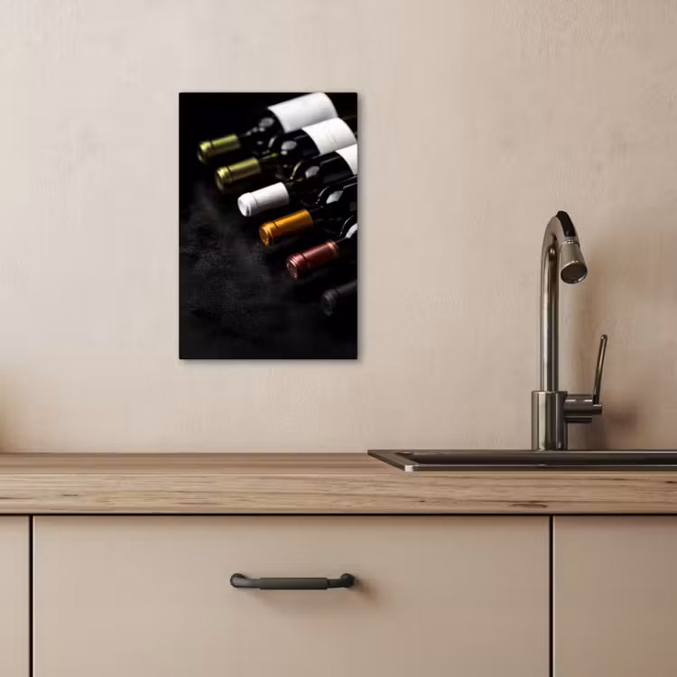 Dipinti su tela - Vino - Bottiglie - Varietà - Sapori — 4