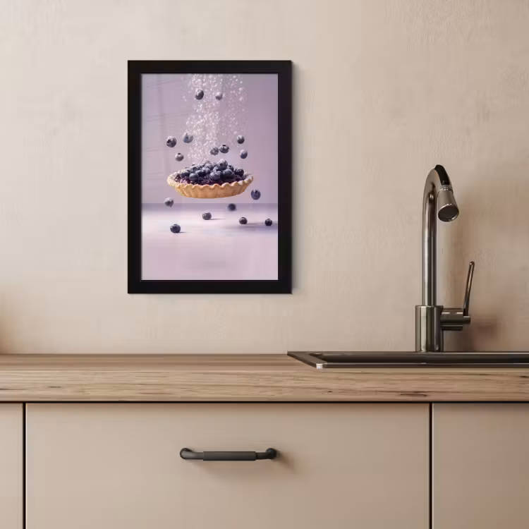 KitchenYeah - Cucina - Cornice per foto - Cibo - Torta - Frutti di bosco - Blu — 4