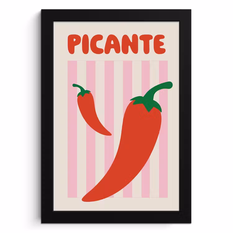 KitchenYeah - Cucina - Cornice per foto - Piccante - Peperoni - Rossi — 1