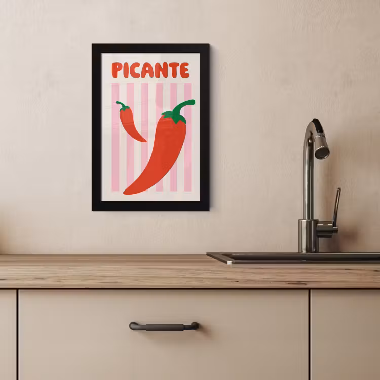 KitchenYeah - Cucina - Cornice per foto - Piccante - Peperoni - Rossi — 2
