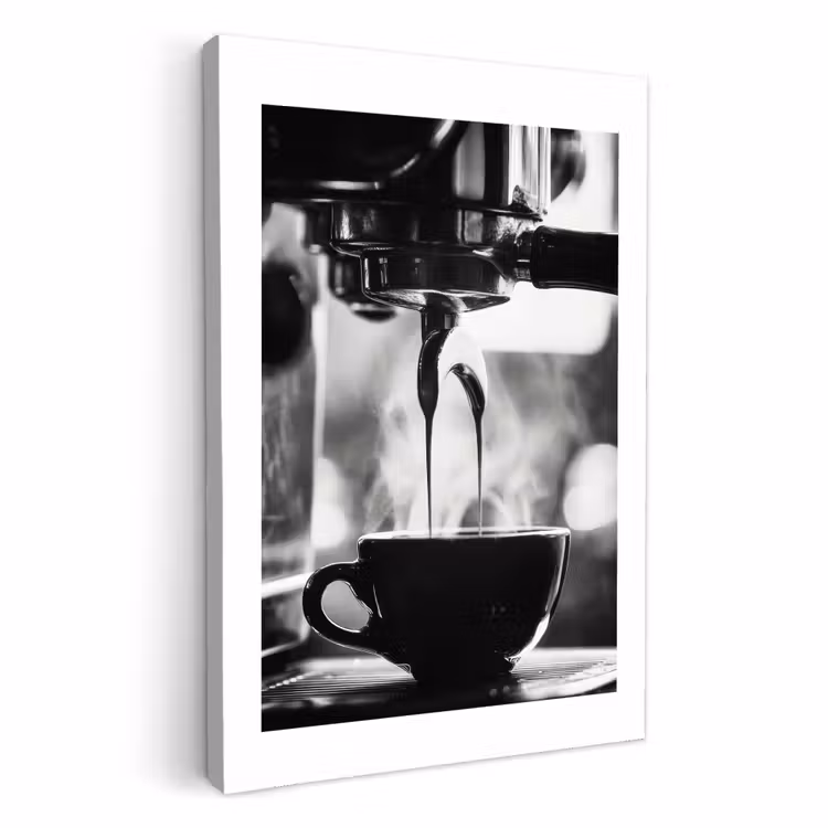 Dipinti su tela - Caffè - Espresso - Macchina da caffè - Tazza — 1
